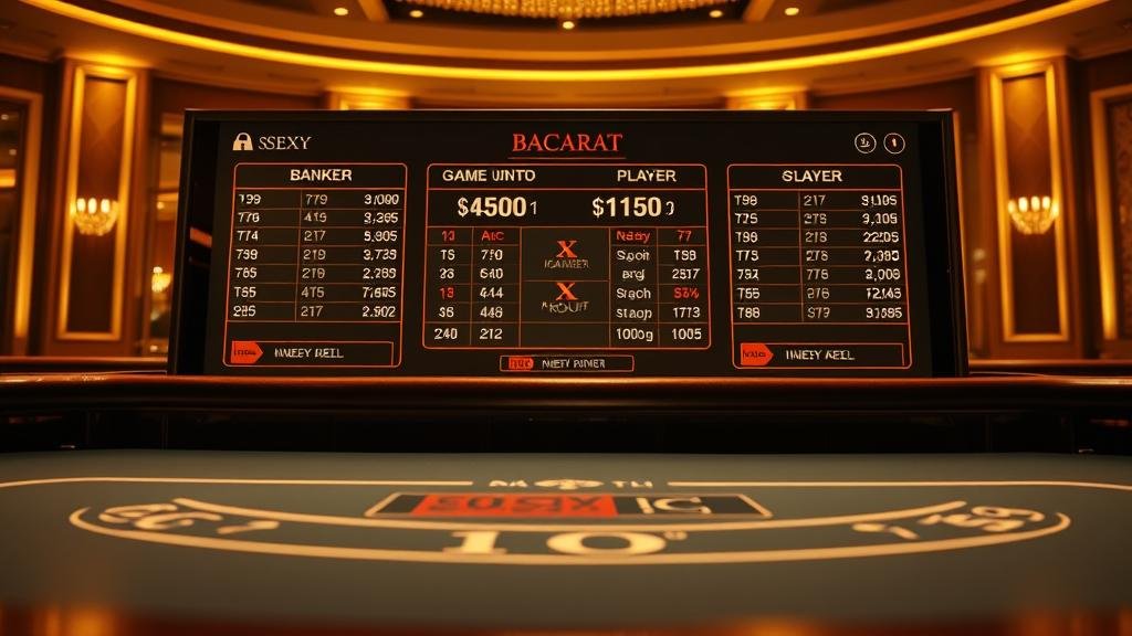 ภาพประกอบเค้าไพ่บาคาร่า ปิงปอง และ สามติด