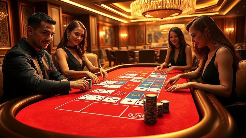 ตัวอย่างเค้าไพ่บาคาร่า