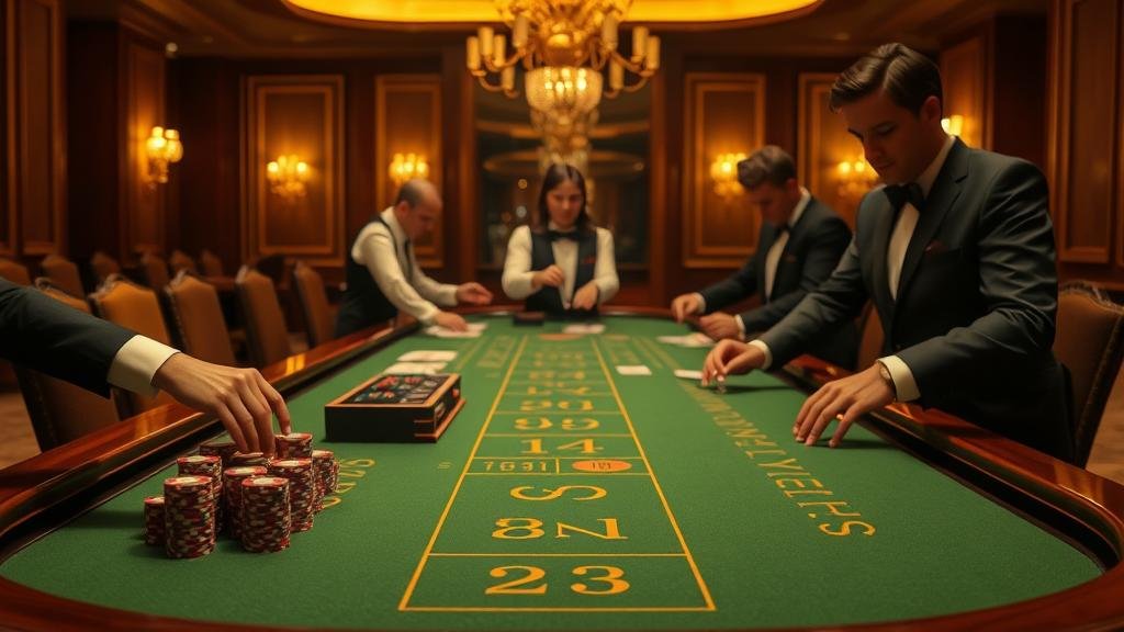 อินเทอร์เฟซเกมบาคาร่า XPG ที่ทันสมัย