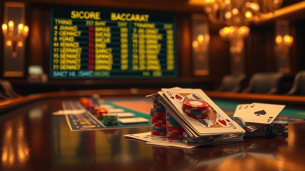 การบันทึกผลและวิเคราะห์สูตรบาคาร่า