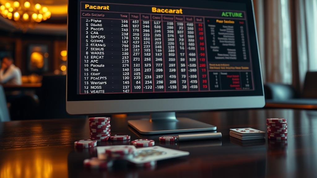 แผนภาพกลยุทธ์การเดินเงิน 1-3-2-4 สำหรับบาคาร่า