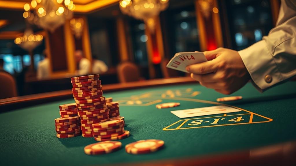 หน้าจอเกมบาคาร่าบน Mac พร้อมสถิติ