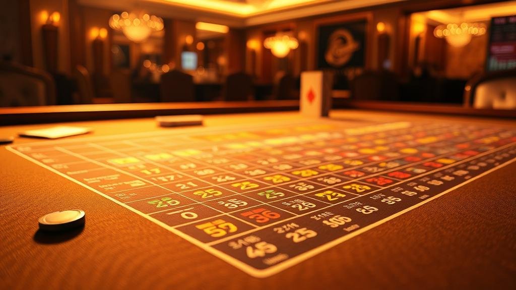 การเล่นบาคาร่าบนแท็บเล็ตพร้อมแสดงสถิติ