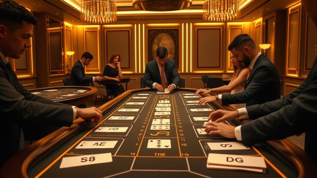 ภาพประกอบกลยุทธ์การเดินเงินบาคาร่า