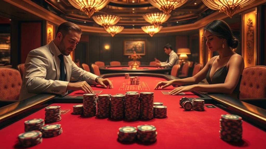 ตัวอย่างเค้าไพ่บาคาร่า ลูกปัด