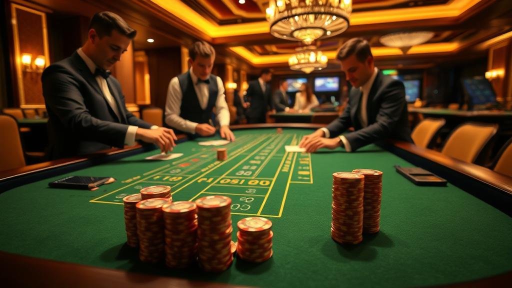 ตารางแสดงเค้าไพ่บาคาร่า