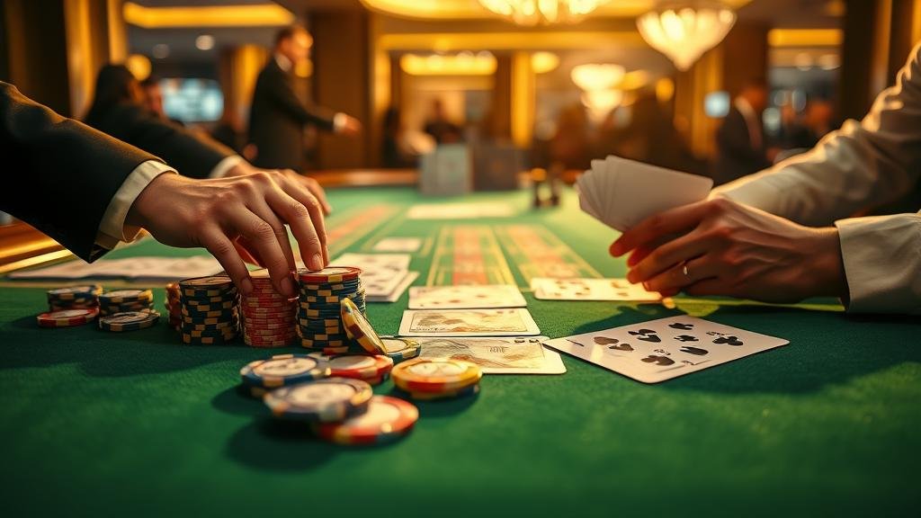 การแสดงผลเค้าไพ่บาคาร่า