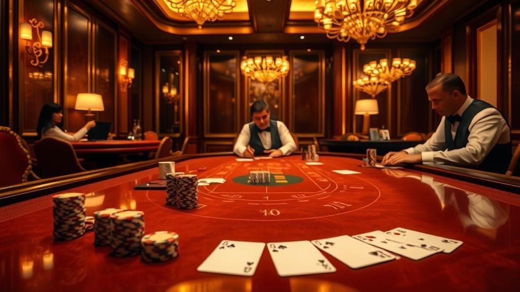 หน้าจอเกมบาคาร่าจาก WM Casino