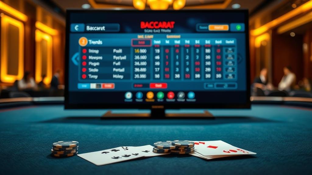 แดชบอร์ดการเล่นบาคาร่าบนมือถือ