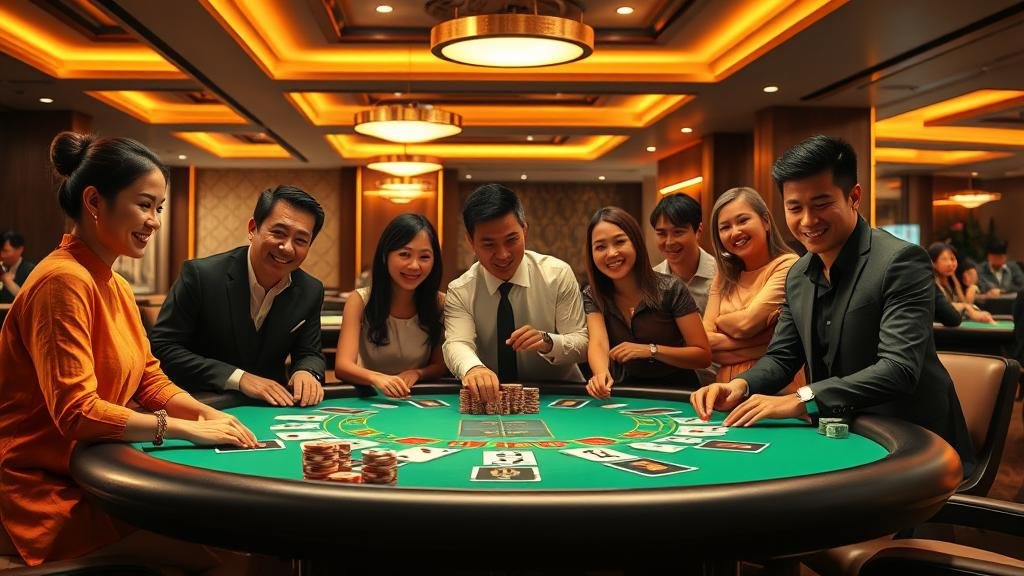 ภาพประกอบกลยุทธ์การเดินเงินและบริหารงบประมาณในบาคาร่า