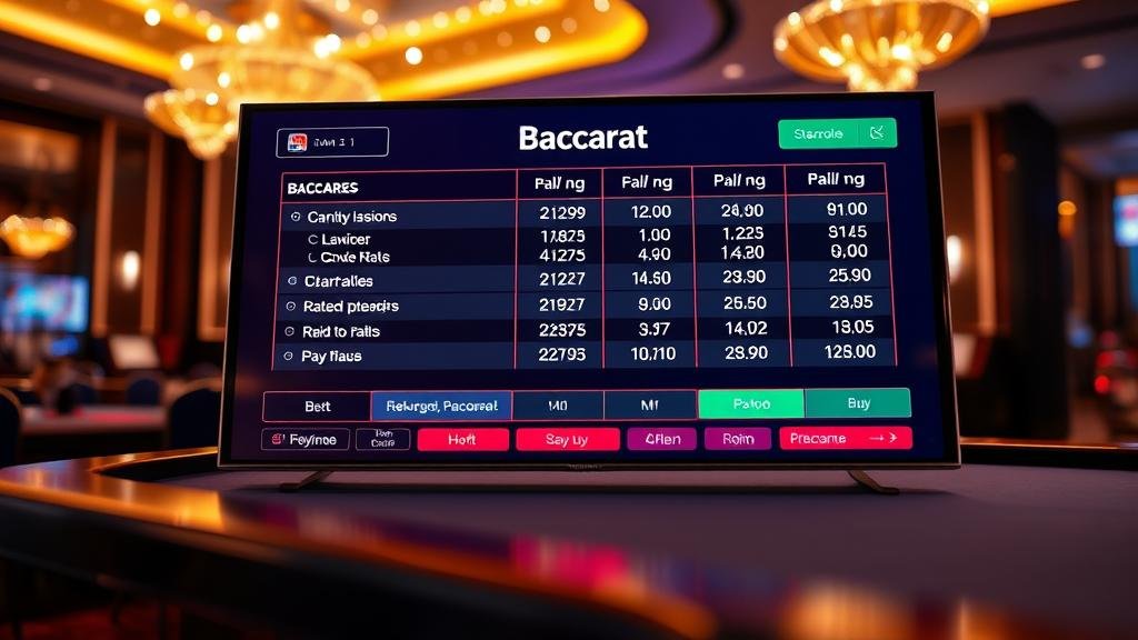 ตัวอย่างเค้าไพ่บาคาร่า: ถนนตาโต และถนนไม้ขีด