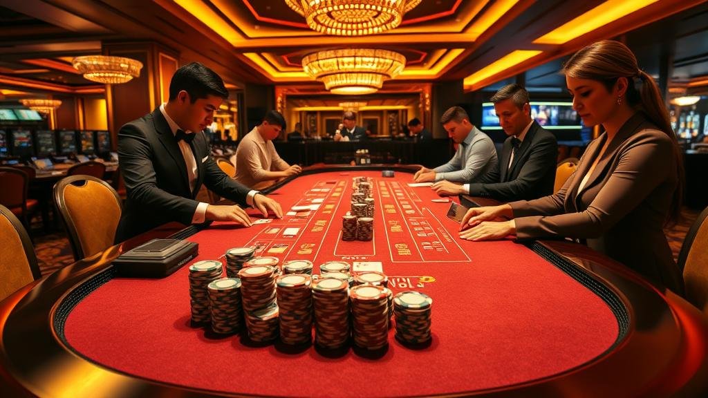 เค้าไพ่ลูกปัดบาคาร่า