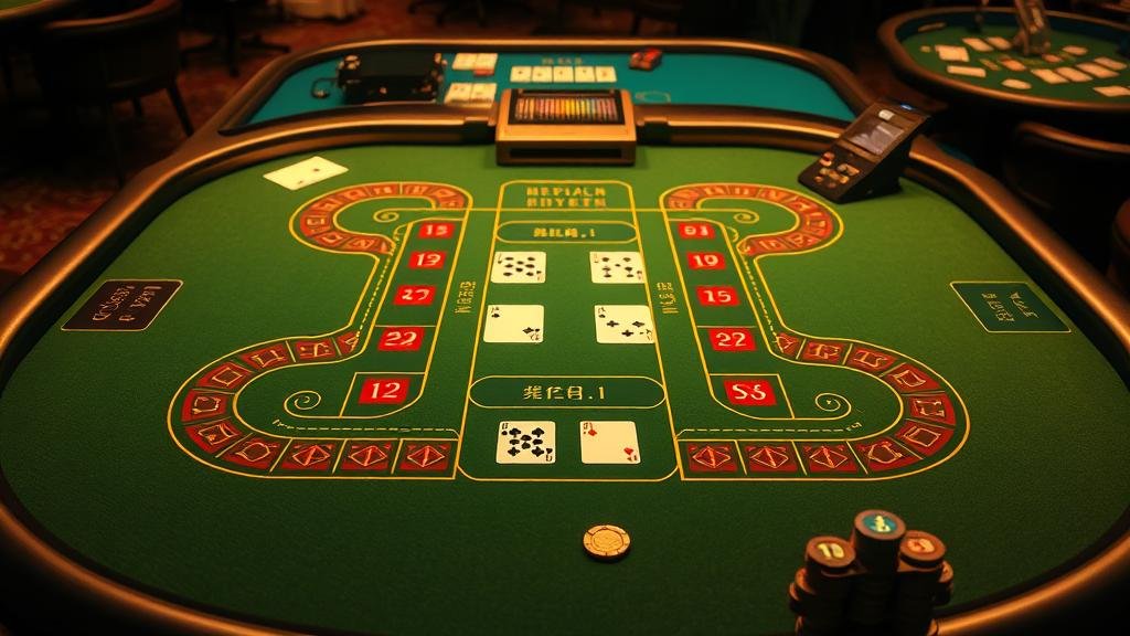 ดีลเลอร์สาวสวยในเกมบาคาร่า