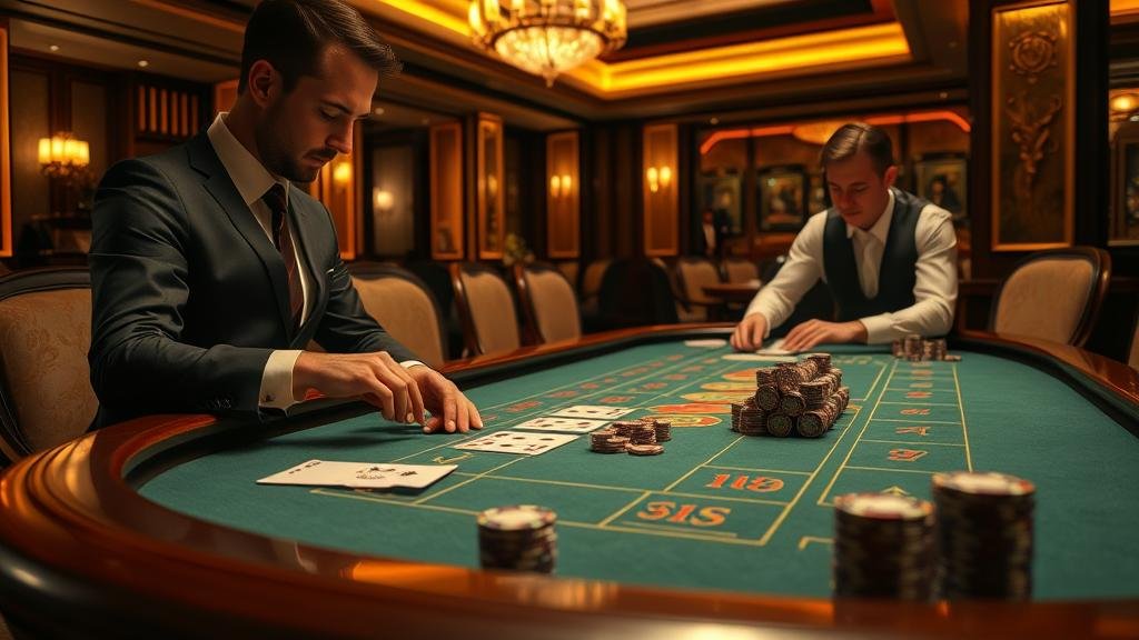 เปรียบเทียบอินเทอร์เฟซห้องบาคาร่าจากค่ายดัง