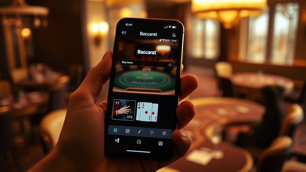 ความสำเร็จในการเล่นบาคาร่าบนมือถือ