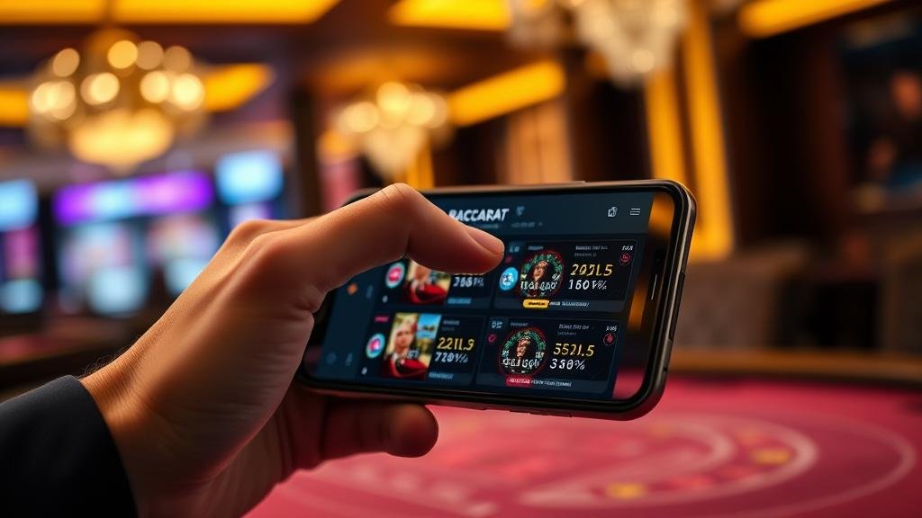 การวิเคราะห์ไพ่บาคาร่าสดบนมือถือ