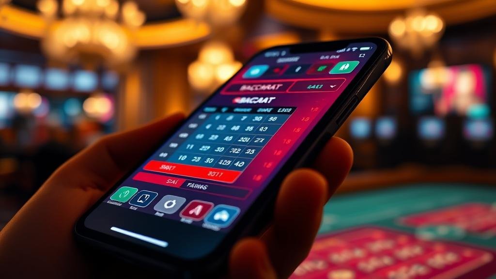 การเลือกห้องบาคาร่าและสังเกตสถิติ