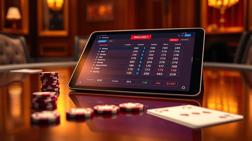 ความสำเร็จในการเล่นบาคาร่าด้วยแท็บเล็ต