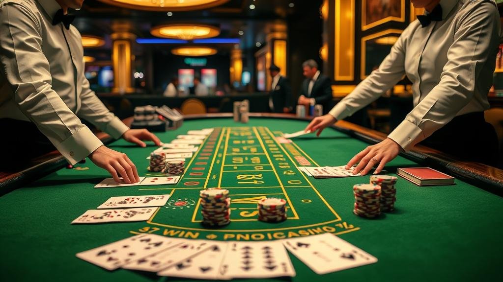 การวิเคราะห์เค้าไพ่บาคาร่าบนแท็บเล็ต