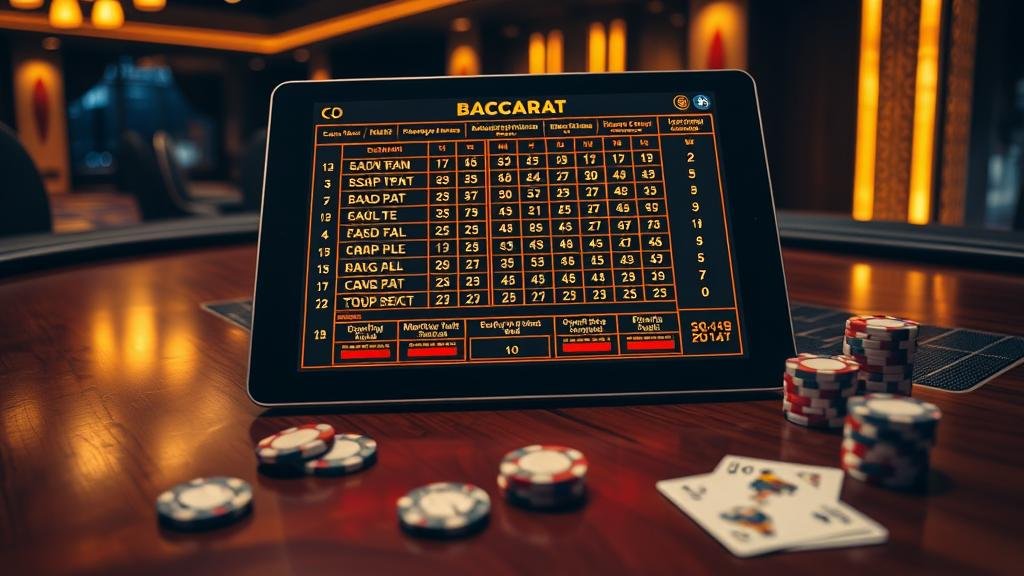 กลยุทธ์การเดินเงินบาคาร่าบนแท็บเล็ต