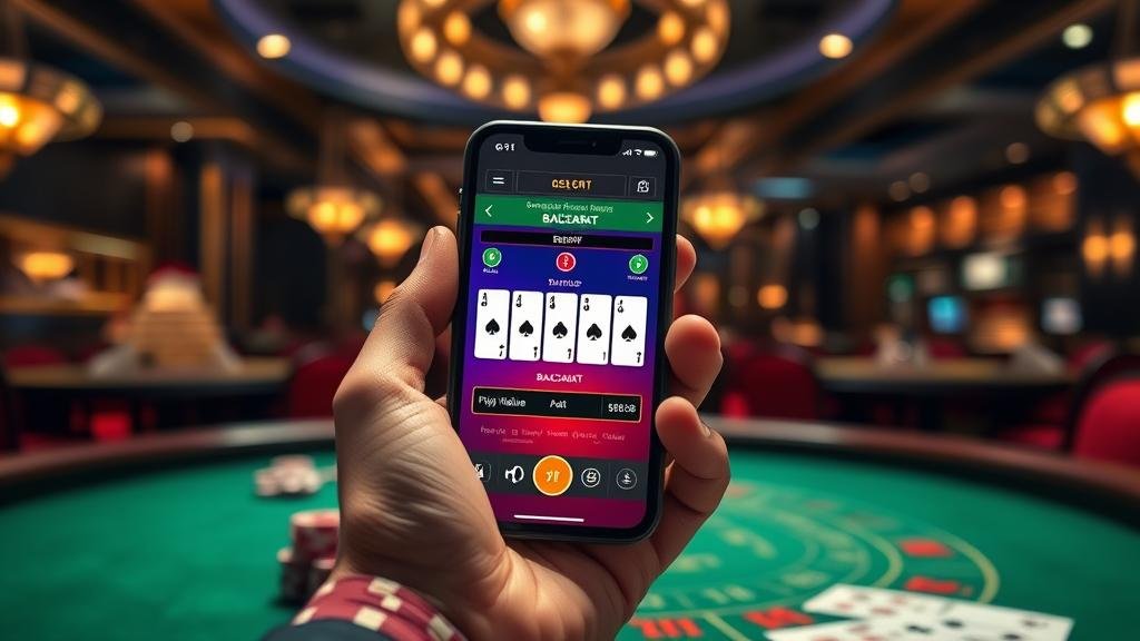 การเล่นบาคาร่าหลายโต๊ะพร้อมกันบน iOS