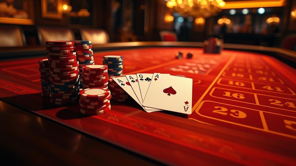 ภาพประกอบสายฟ้าฟาดบนไพ่บาคาร่า