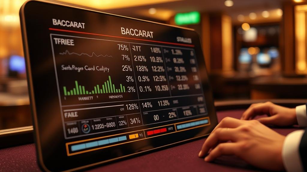 ภาพบรรยากาศการเล่นบาคาร่าสด