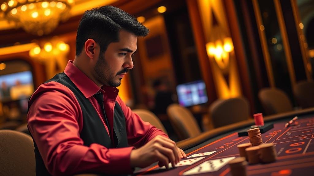 อินเทอร์เฟซบาคาร่า XPG บนแท็บเล็ต