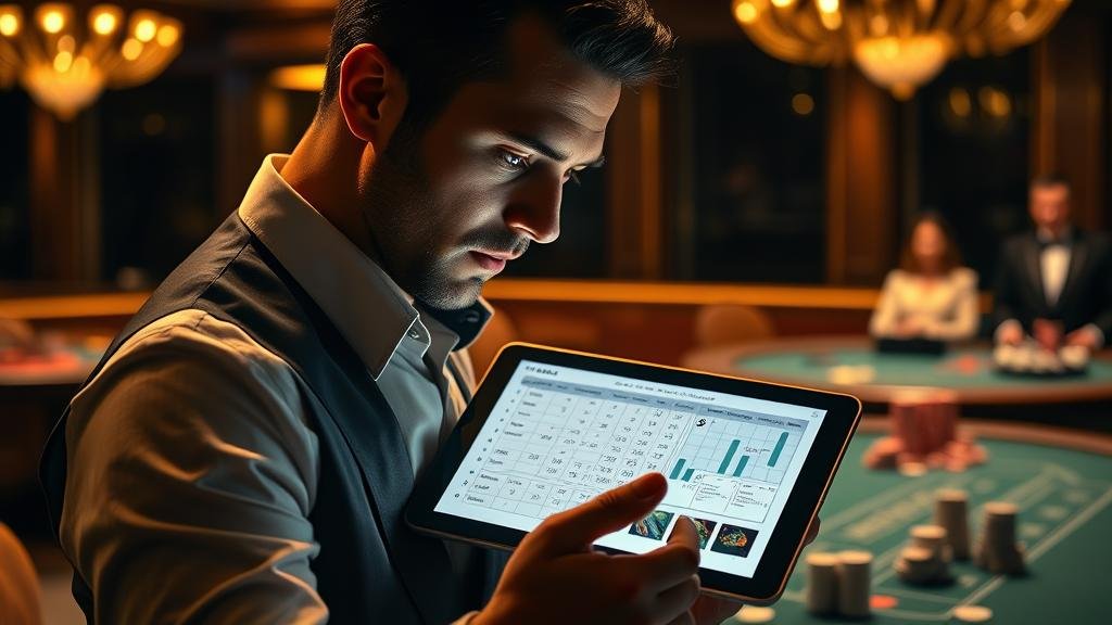 กลยุทธ์การเดินเงินบาคาร่าบนแท็บเล็ต