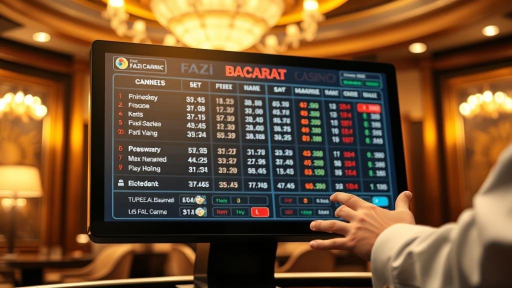 ตัวอย่างเค้าไพ่บาคาร่าที่นิยม