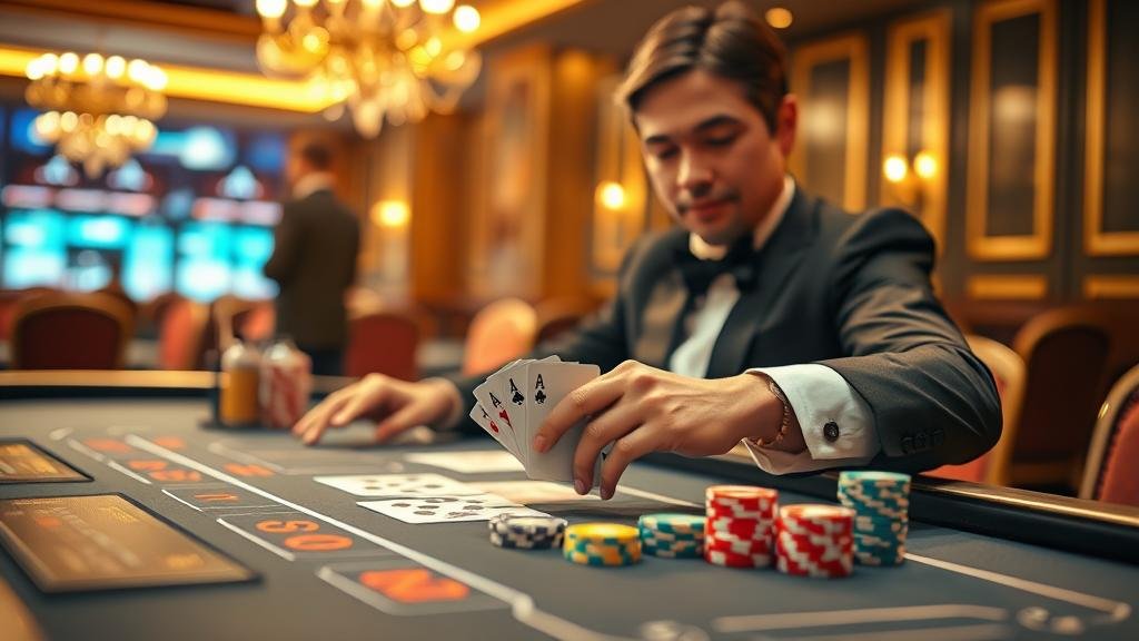 หน้าจอเกมบาคาร่า LuckyStreak AE