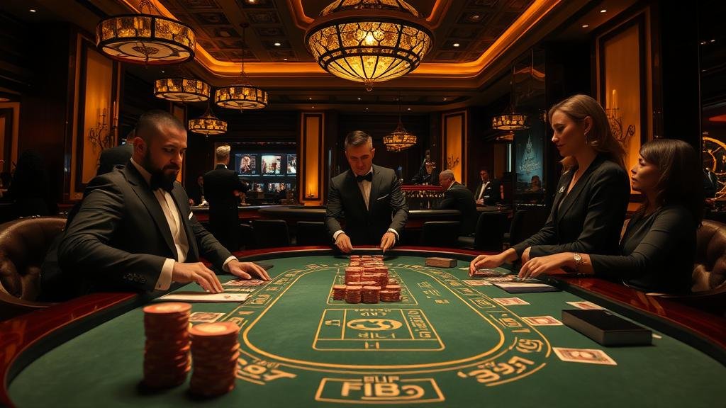 หน้าจอเกมบาคาร่าสดแบบมัลติซีท