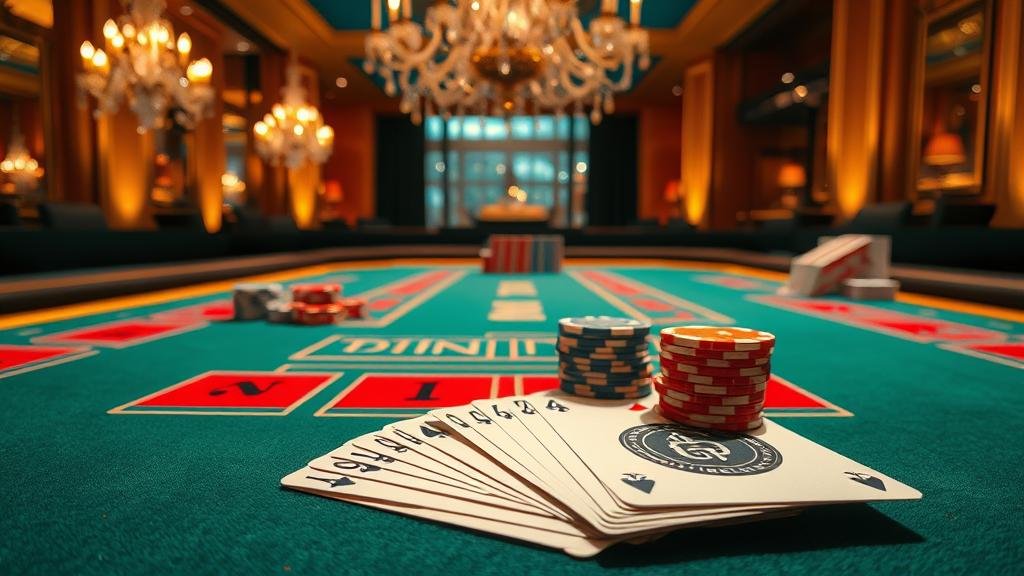 การเล่นบาคาร่าหลายโต๊ะบนแท็บเล็ต