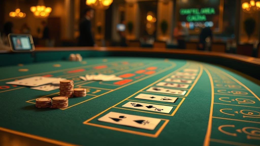 อินโฟกราฟิกแสดงรูปแบบเค้าไพ่บาคาร่า