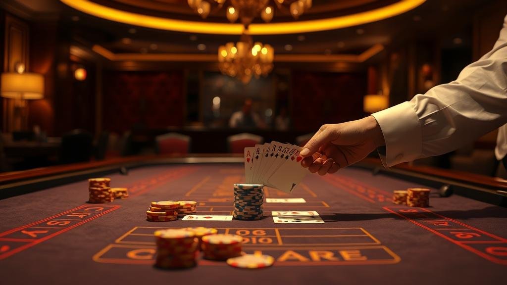 นักเดิมพันบาคาร่ามืออาชีพกำลังวิเคราะห์เกม