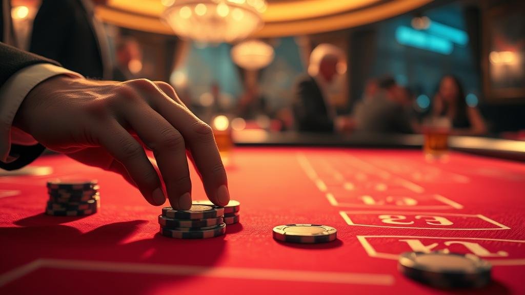 หน้าจอเกมบาคาร่าสด Microgaming แสดงสถิติและเค้าไพ่