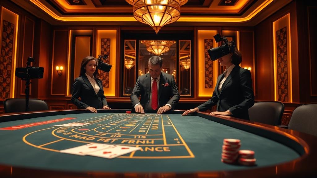 หน้าจอแสดงสถิติและเค้าไพ่บาคาร่า