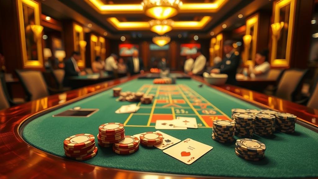 หน้าจอเล่นบาคาร่าบนมือถือพร้อมสถิติ