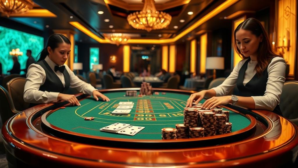 การแสดงผลถนนใหญ่บาคาร่าพร้อมการคำนวณและบริหารงบ