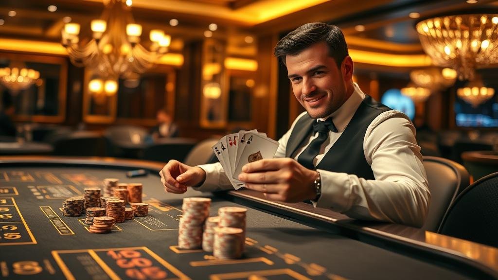 การสควีซไพ่บาคาร่าเพื่อเพิ่มความตื่นเต้น