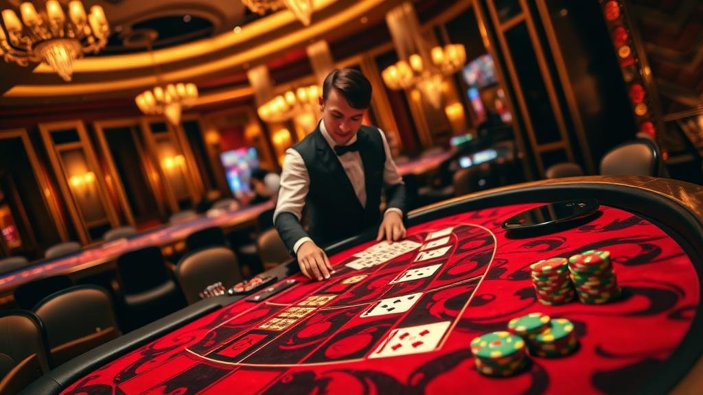 ดีลเลอร์สาวสวยกับสถิติไพ่มังกรยาวในบาคาร่า