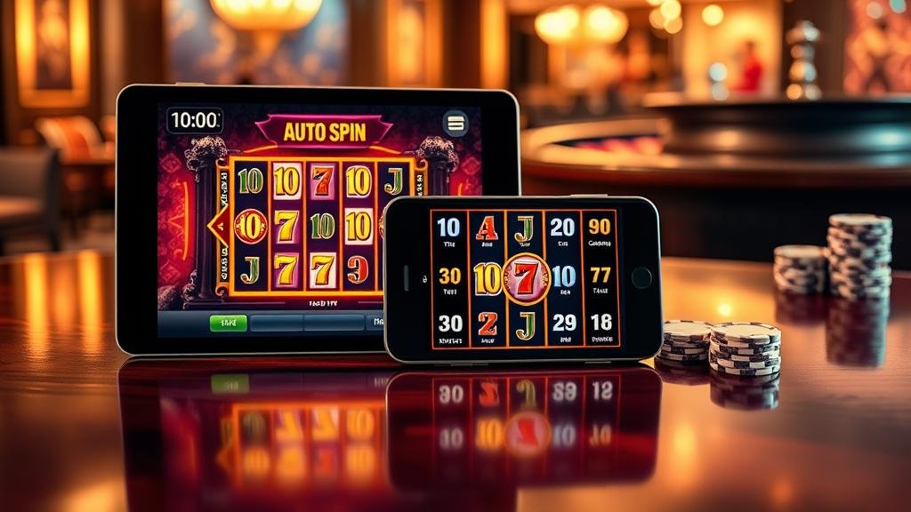 การตั้งค่าออโต้สล็อตขั้นสูงบนแท็บเล็ต