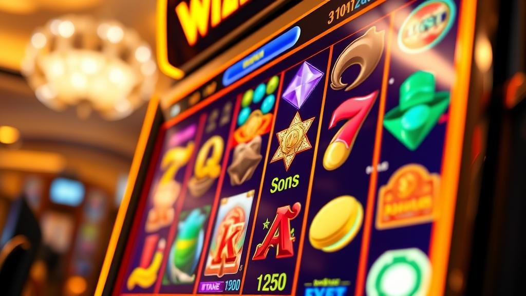 การเลือกเกมสล็อต Wazdan บนแท็บเล็ต