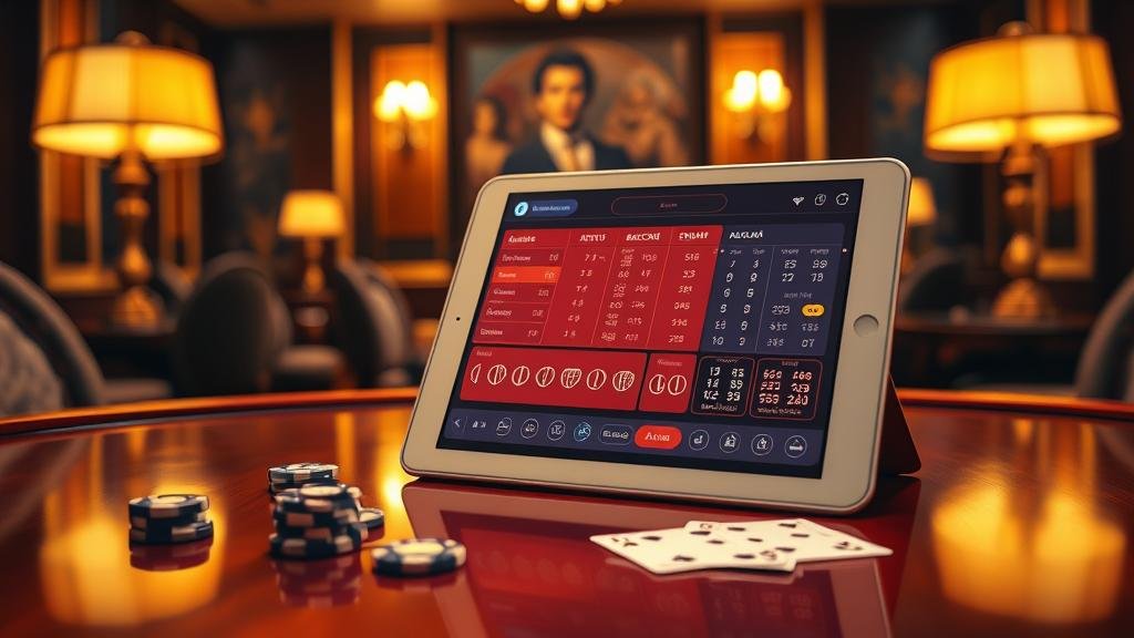 การเล่นบาคาร่าหลายโต๊ะพร้อมกันบน iPad