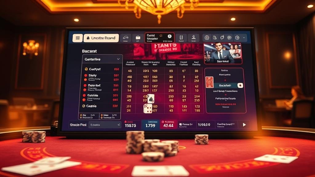 ภาพประกอบกลยุทธ์การเดินเงินบาคาร่า