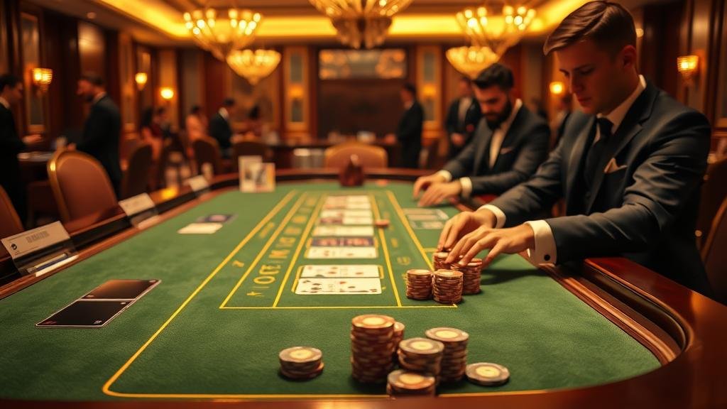 โต๊ะบาคาร่า EBet เรียบง่าย