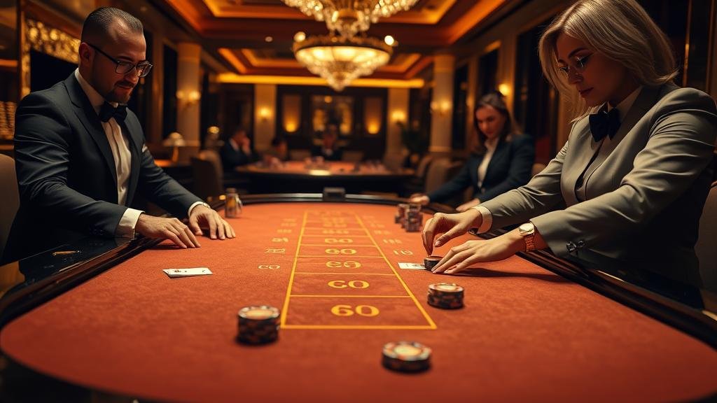 ตัวอย่างเค้าไพ่ปิงปองในบาคาร่า