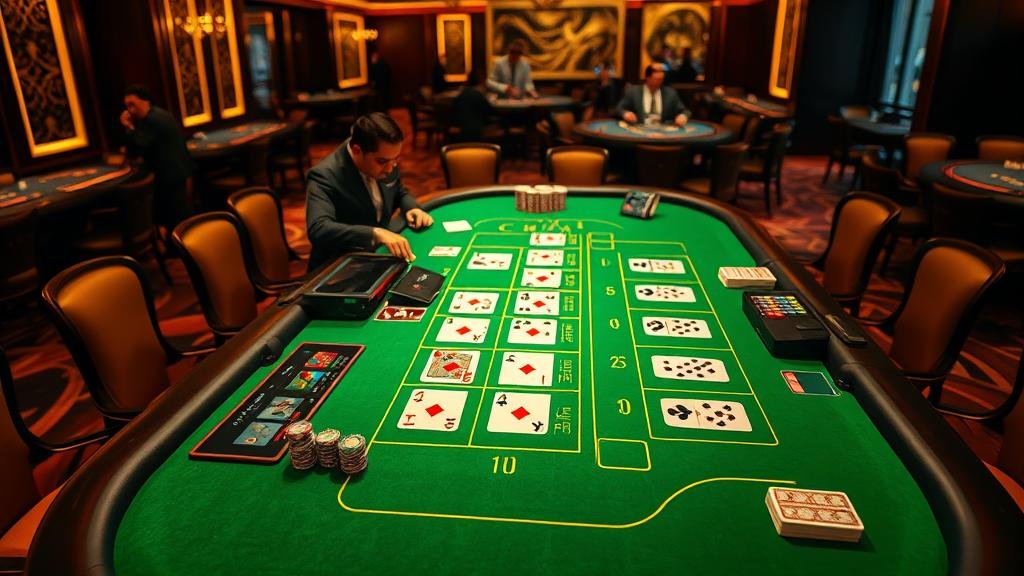 นักพนันบาคาร่ามืออาชีพกำลังวิเคราะห์เกม