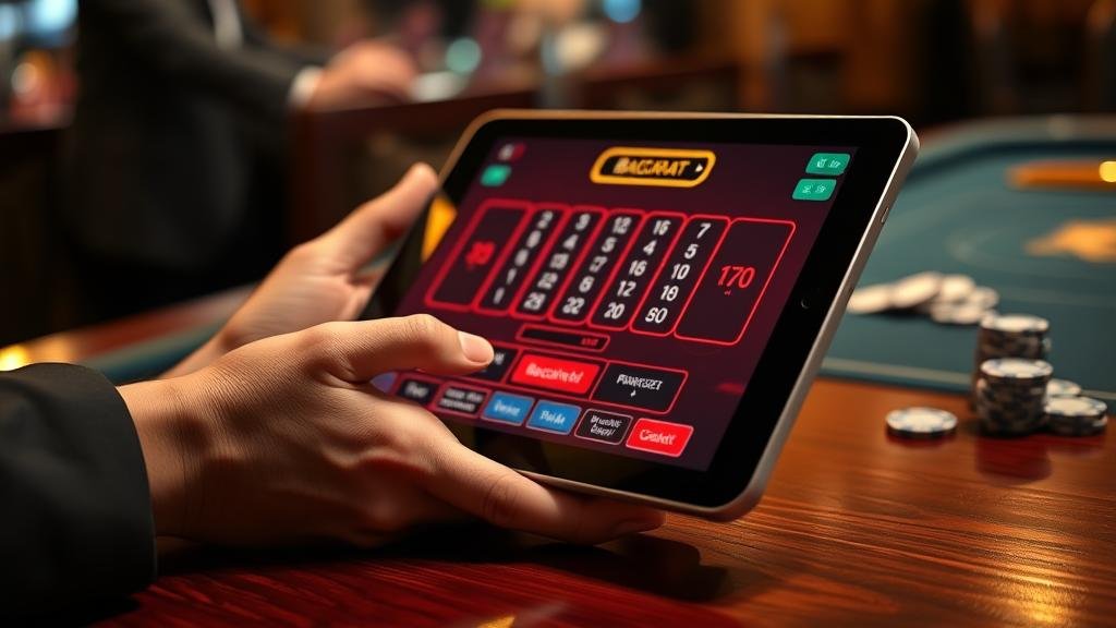 การวางเดิมพันในเกมบาคาร่า