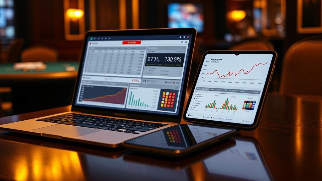 การบันทึกผลบาคาร่าบน iPad